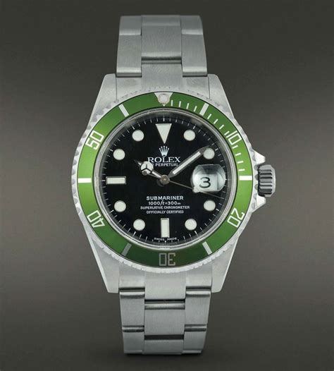 rolex quadrante nero ghiera verde|orologio rolex.